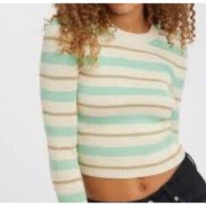 Vero Moda Striped Pullover Sweater M